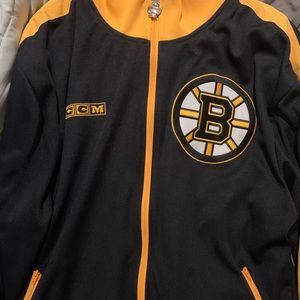 CCM Boston Bruins Stanley Cup Track Jacket
